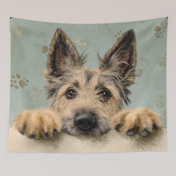 Item preview, Barbado da Terceira Peeking over Wall 01 designed and sold by Elisabeth Lucas.