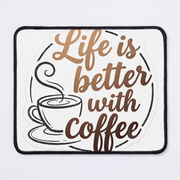 Item preview, coffee quote designed and sold by hunteroflions.