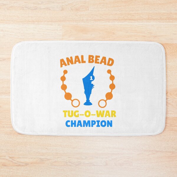 Item preview, Funny Anal bead tug-o-war Champion t-shirt designed and sold by Black & Aura .