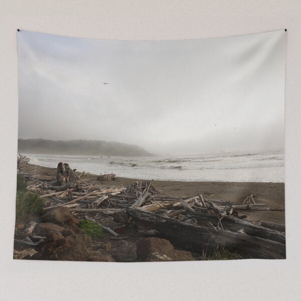 Item preview, La Push Beach in Forks, Washington, on a misty day. #2 designed and sold by artsychickphoto.