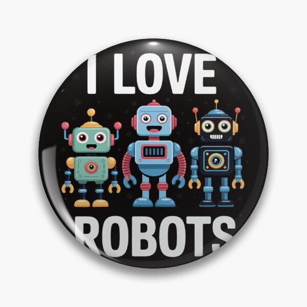 Artikelvorschau, Ich liebe Robotergeschenke für alle Altersgruppen, Roboter für Kinder, Mädchen und Jungen entworfen und verkauft von silladive.