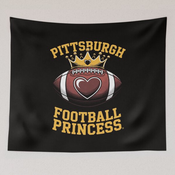 Item preview, I Love Pittsburgh Football Princess Heart Girl Toddler Girls designed and sold by silladive.