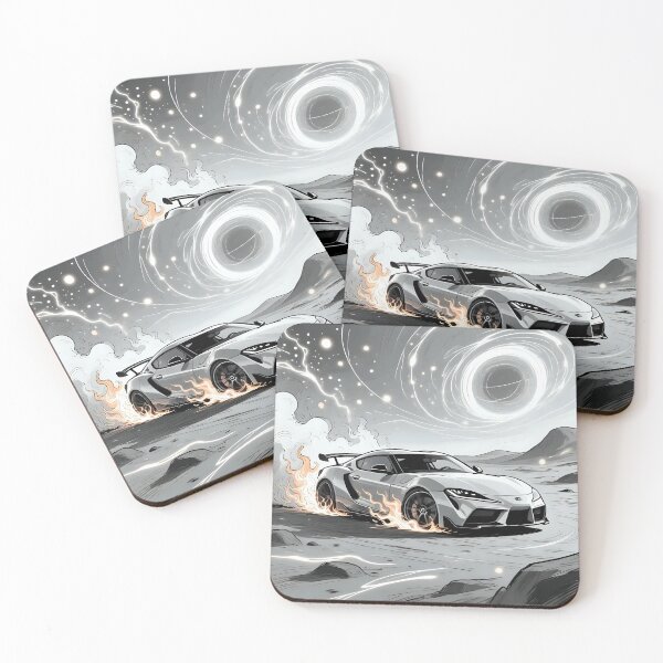 Item preview, Car doing a burnout in a fantasy world.  designed and sold by Nomad-Maynard.