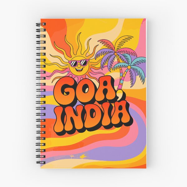 Item preview, Psychedelic Vintage Goa India Poster  designed and sold by paulo silveira.