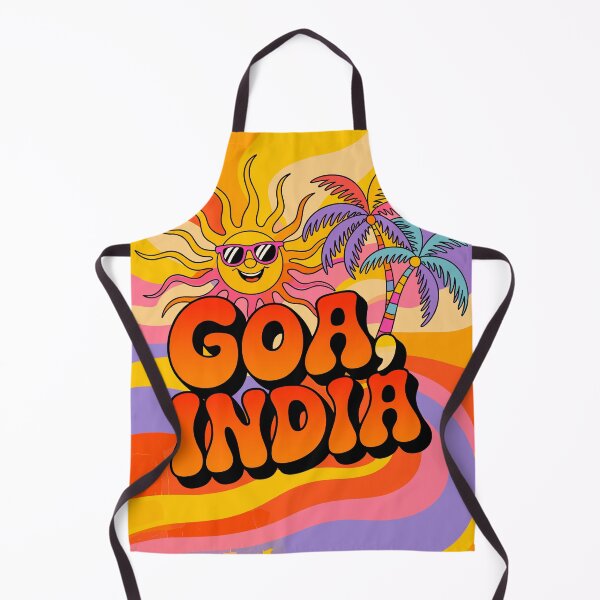 Item preview, Psychedelic Vintage Goa India Poster  designed and sold by paulo silveira.