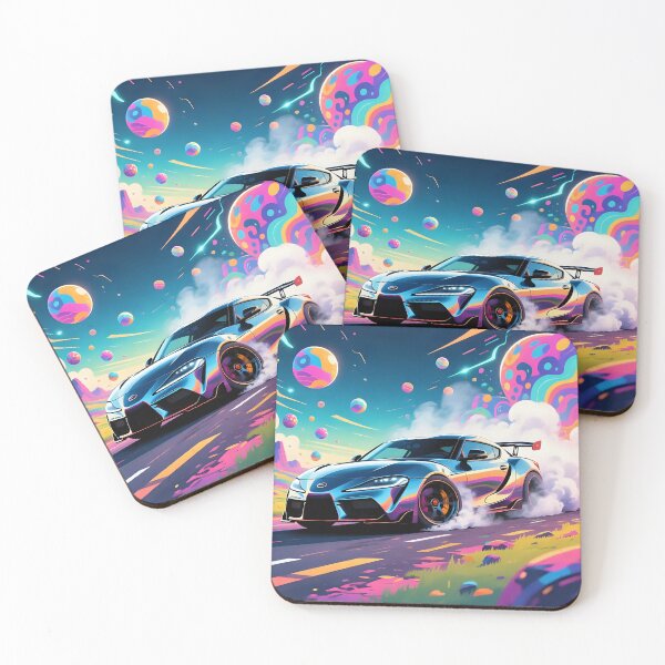 Item preview, Car doing a burnout in a fantasy world.  designed and sold by Nomad-Maynard.