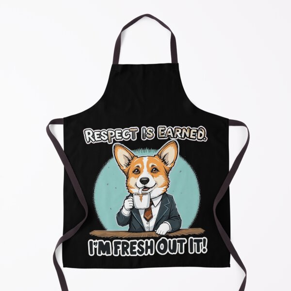 Item preview, CEO Corgi Coffee Design – Sarcastic Dog Humor Art | Respect Is Earned designed and sold by dogycorgi.