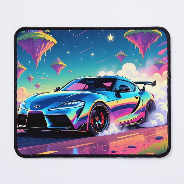Item preview, Car doing a burnout in a fantasy world.  designed and sold by Nomad-Maynard.