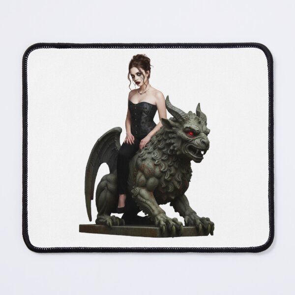 Item preview, Gothic Woman on a Chimera designed and sold by CHRIST5000.