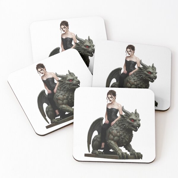 Item preview, Gothic Woman on a Chimera designed and sold by CHRIST5000.