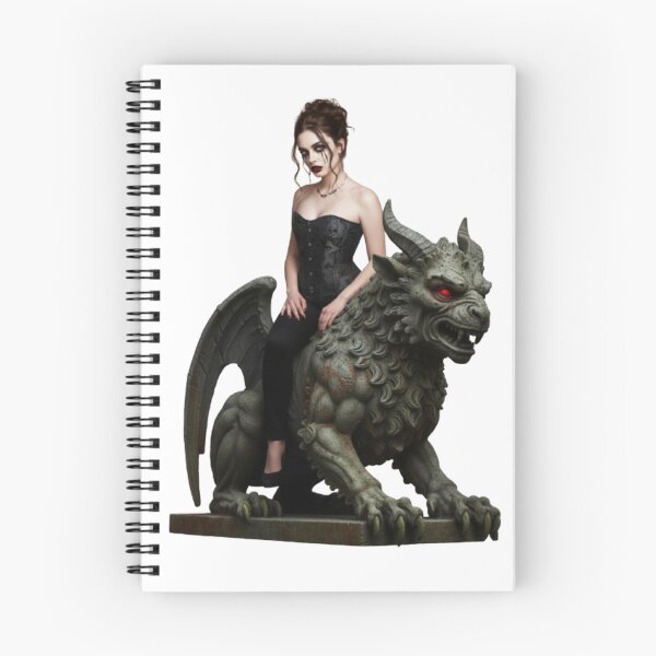 Item preview, Gothic Woman on a Chimera designed and sold by CHRIST5000.
