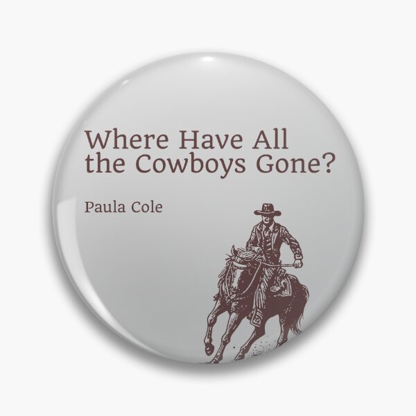 Item preview, Where have all the cowboys gone Paula Cole fan art designed and sold by Etaipal.