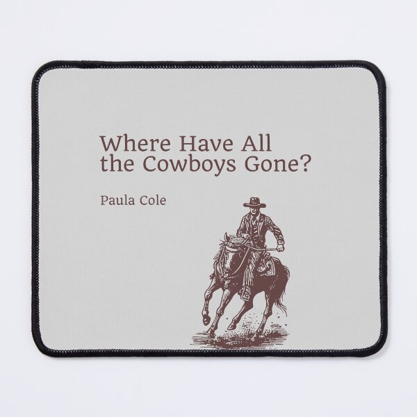 Item preview, Where have all the cowboys gone Paula Cole fan art designed and sold by Etaipal.