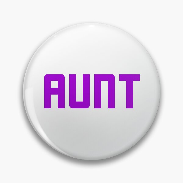 Item preview, Aunt, Purple Bold designed and sold by Memes N Lore .