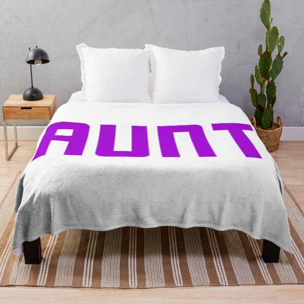 Item preview, Aunt, Purple Bold designed and sold by Memes N Lore .