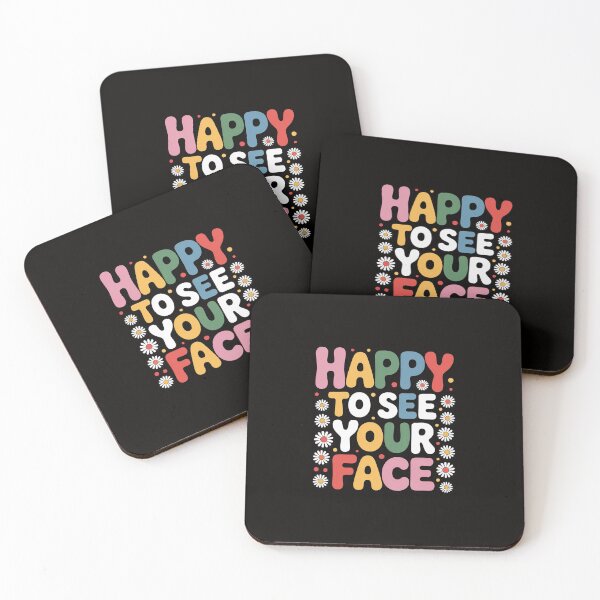 Item preview, Happy To See Your Face Teacher Kids Back To School designed and sold by silladive.