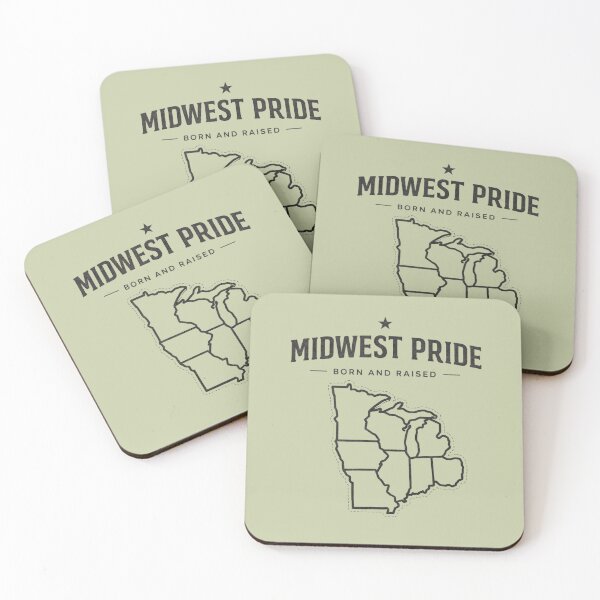Item preview, MIDWEST PRIDE BORN AND RAISED  designed and sold by CoachEkong.