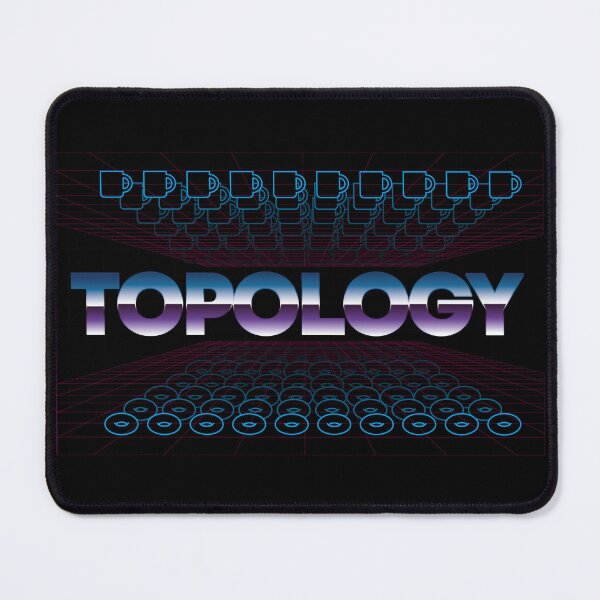 Item preview, 80's vibe topology in retro space designed and sold by pollosparatodos.