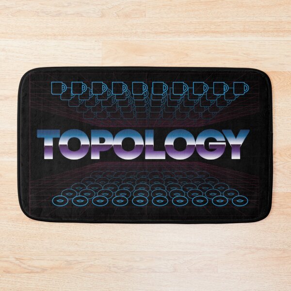 Item preview, 80's vibe topology in retro space designed and sold by pollosparatodos.