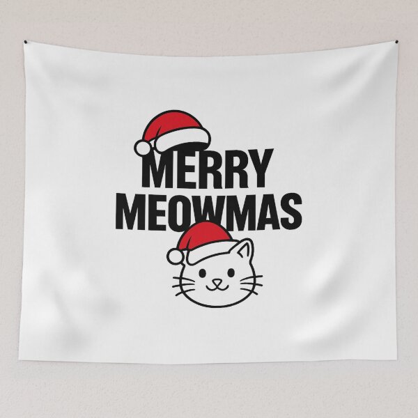 Item preview, Merry Meowmas Cat Christmas Design | Funny Cat Holiday Gift designed and sold by StyleLap.