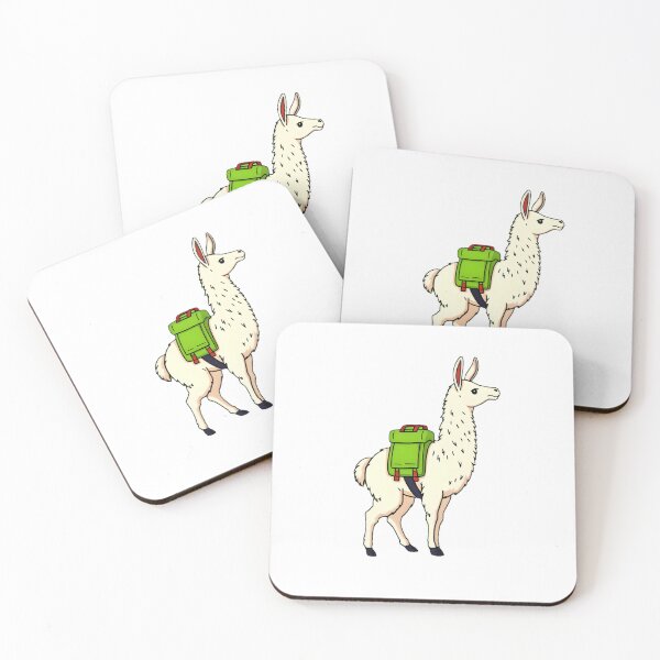 Item preview, Llama Hiker Adventure Fun Outdoor designed and sold by SunkenCost.