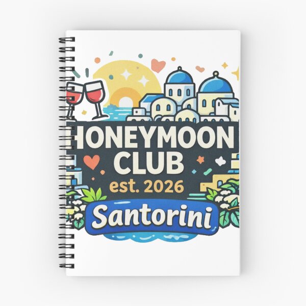 Artikelvorschau, Honeymoon Club Santorini – Reisedesign (gegr. 2026) entworfen und verkauft von Memorph.