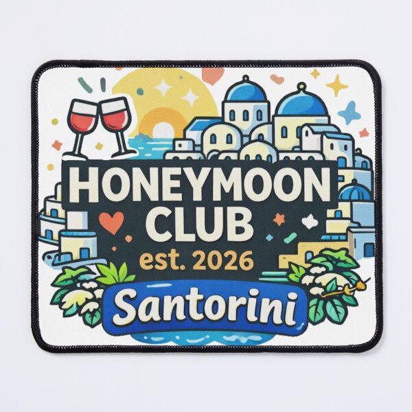 Item preview, Honeymoon Club Santorini – Travel Design (est. 2026) designed and sold by Memorph.