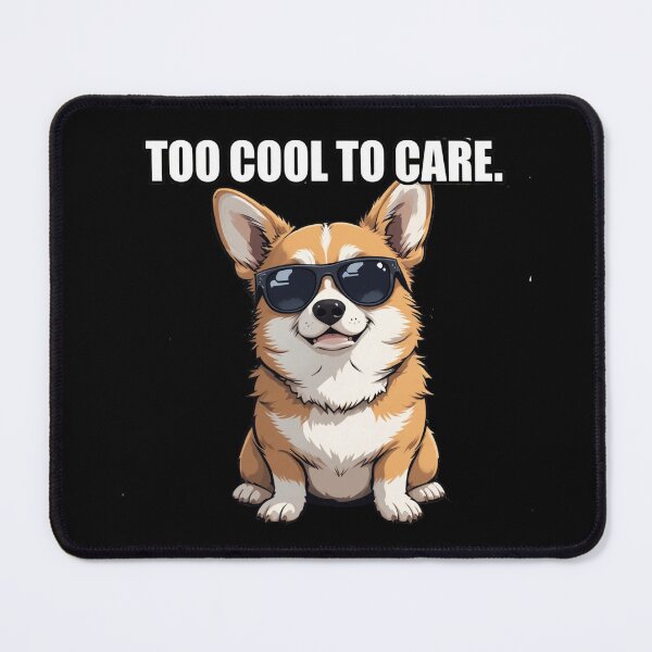 Item preview, Too Cool to Care Corgi – Funny Sarcastic Dog Sunglasses Design designed and sold by dogycorgi.