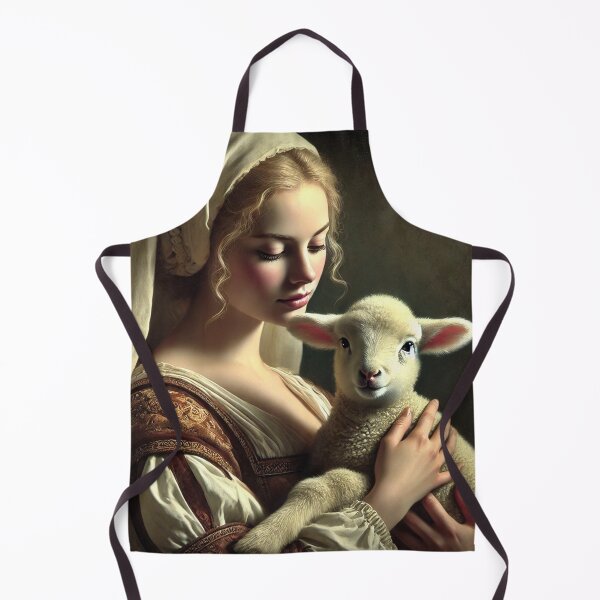 Item preview, Sheepism – Lady with a Lamb designed and sold by Thpoar.