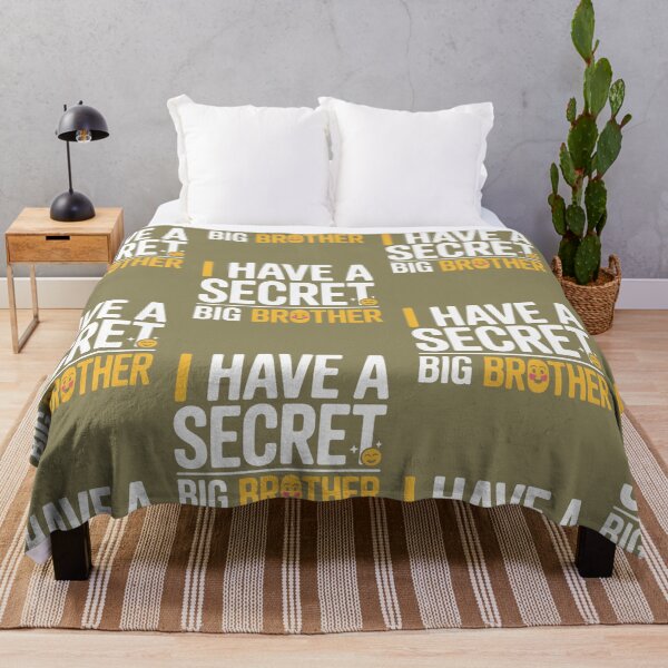 Item preview, I Have a Secret Big Brother – Funny Family Announcement designed and sold by artofProduct.