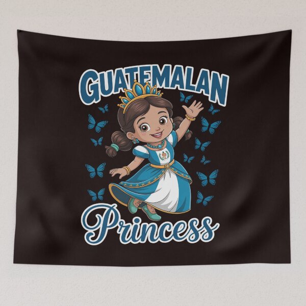 Item preview, Guatemalan Princess Dabbing for girls & kids designed and sold by hettingerchaim.