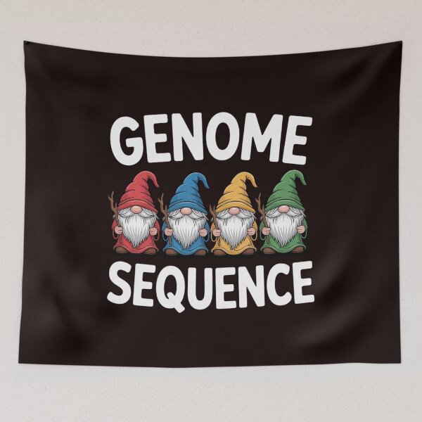 Item preview, Genome Sequence Gnome Biology Physics Science Pun designed and sold by hettingerchaim.