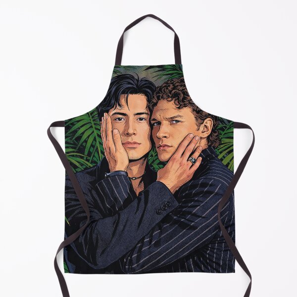 Item preview, Connor Storrie and Hudson Williams from Heated Rivalry collaged (fan art) designed and sold by PopCultureAndStuff.