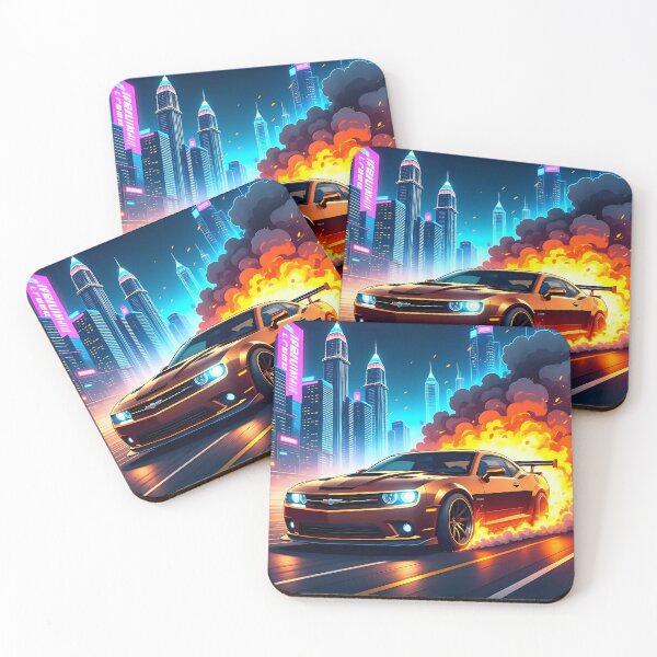 Item preview, Car doing a burnout in a fantasy world.  designed and sold by Nomad-Maynard.