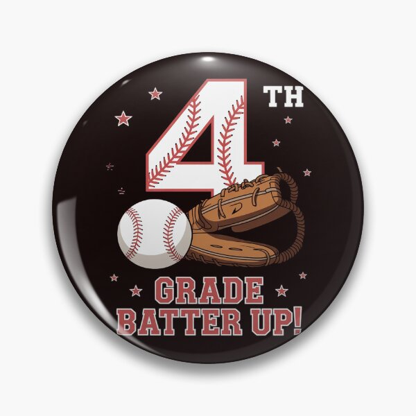 Item preview, Fourth Grade Batter Up Baseball First Day Back To School designed and sold by hettingerchaim.