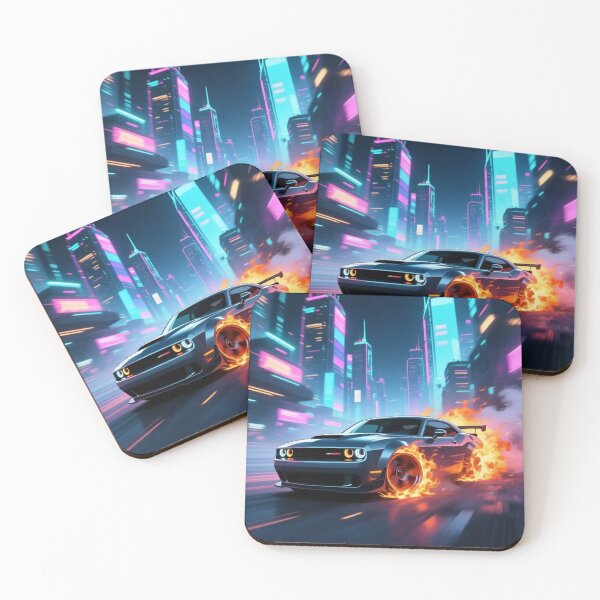 Item preview, Car doing a burnout in a fantasy world.  designed and sold by Nomad-Maynard.