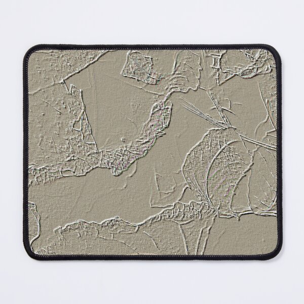 Item preview, Copy of Embossed look leaf design abstract fine line leaves designed and sold by MYTOPSHELF.