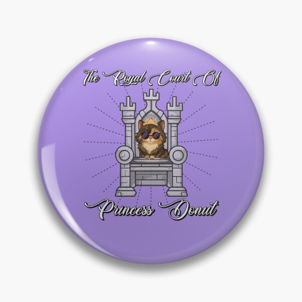 Artikelvorschau, Das königliche Hof-Shirt der Prinzessin Donut | Dungeon Crawler Carl Throne T-Shirt | LitRPG Fantasy Katzenkönigin Merchandise entworfen und verkauft von RollForDesignCo.