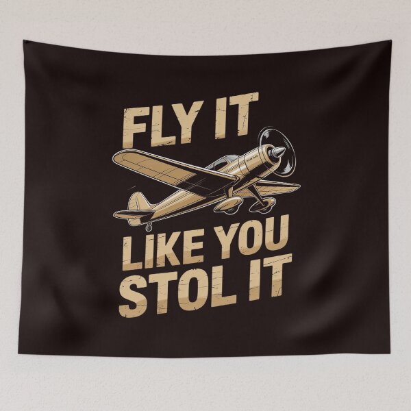 Item preview, Fly It Like You STOL It  Bushflying Stole Airplane Pilot designed and sold by hettingerchaim.
