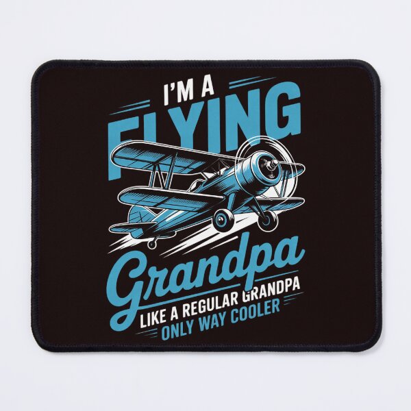 Item preview, Flying Grandpa Pilot Airplane Lover Aviation Gift designed and sold by hettingerchaim.