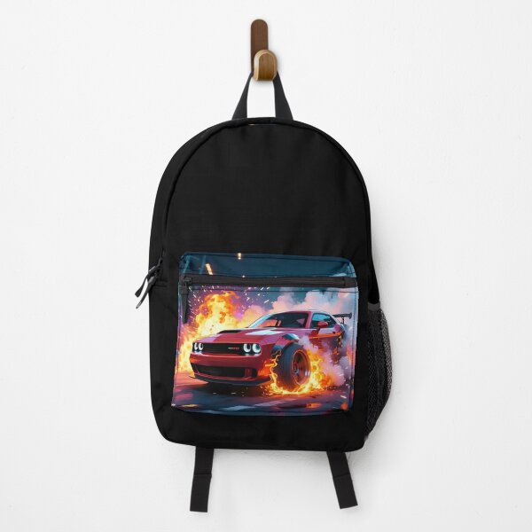 Item preview, Car doing a burnout in a fantasy world. designed and sold by Nomad-Maynard.
