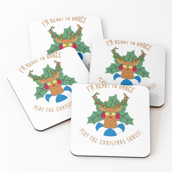 Item preview, I’m Ready to dance – Play the Christmas Songs | Funny Reindeer Christmas Design designed and sold by Substance_life.
