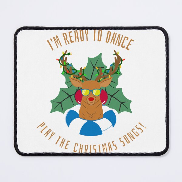 Item preview, I’m Ready to dance – Play the Christmas Songs | Funny Reindeer Christmas Design designed and sold by Substance_life.