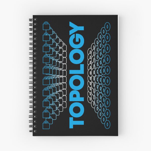 Item preview, Copy of 80's vibe topology in retro space (in blue color) designed and sold by pollosparatodos.