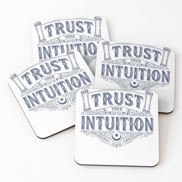 Item preview, Trust Your Intuition – Motivational Quote designed and sold by brightnuts.