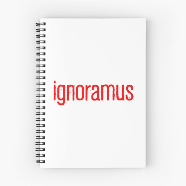 Item preview, ignoramus, Red Gritty designed and sold by Memes N Lore .