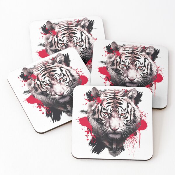 Item preview, Trash Tiger Art Tattoo-Style Inspired Edgy Design  designed and sold by DEC02.