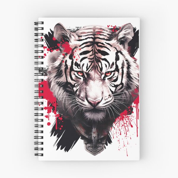 Item preview, Trash Tiger Art Tattoo-Style Inspired Edgy Design  designed and sold by DEC02.