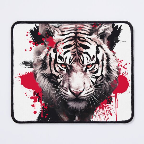 Item preview, Trash Tiger Art Tattoo-Style Inspired Edgy Design  designed and sold by DEC02.
