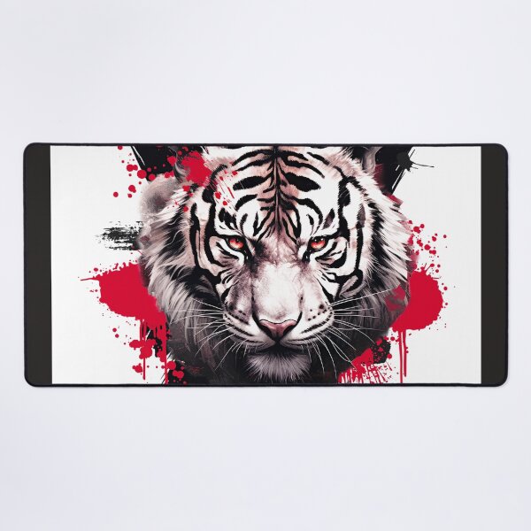 Item preview, Trash Tiger Art Tattoo-Style Inspired Edgy Design designed and sold by DEC02.